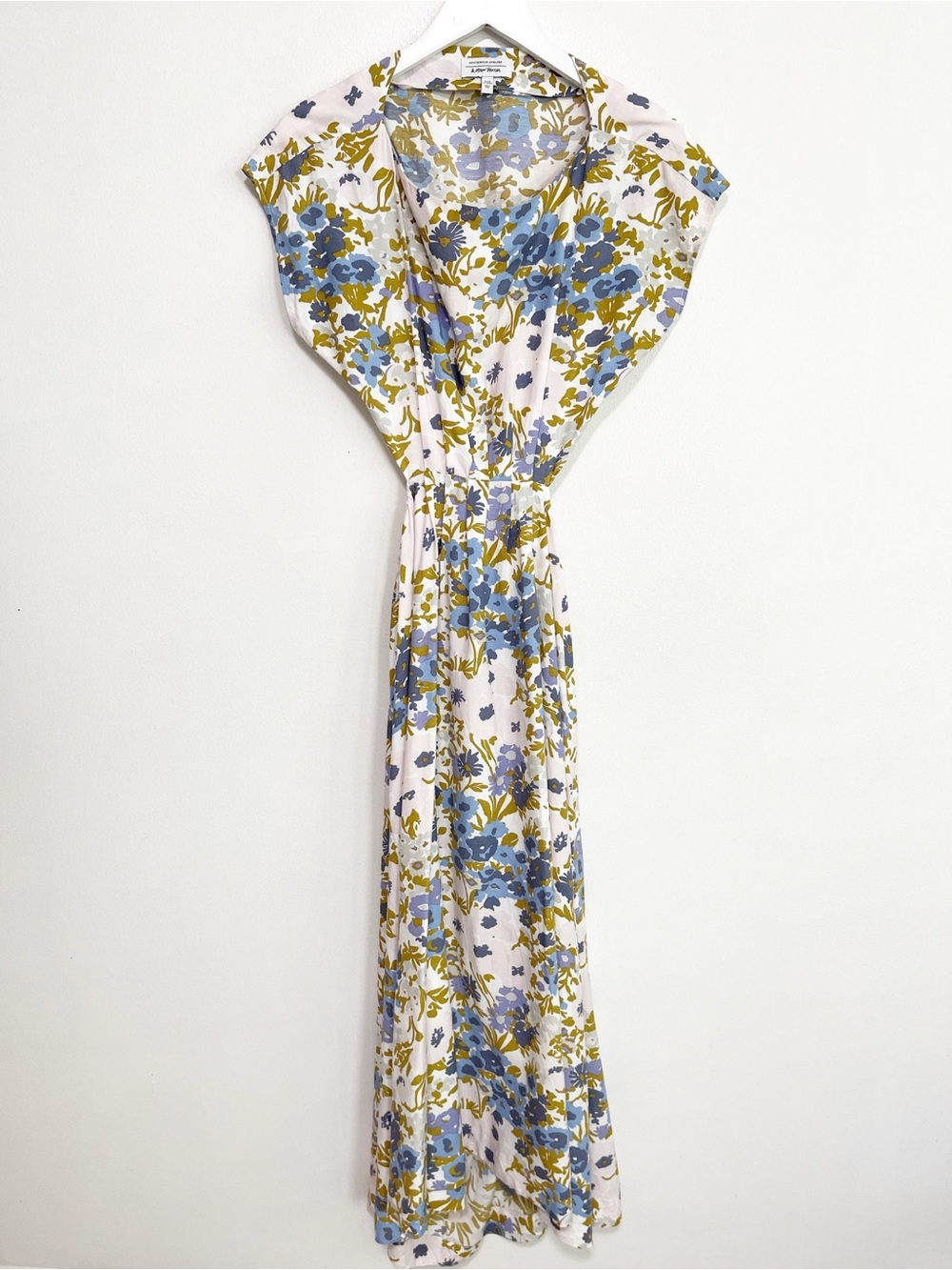 BOGO! & Other Stories Floral Print Midi Cut-Out Dress Size 2 / 36 - Picture 4 of 10